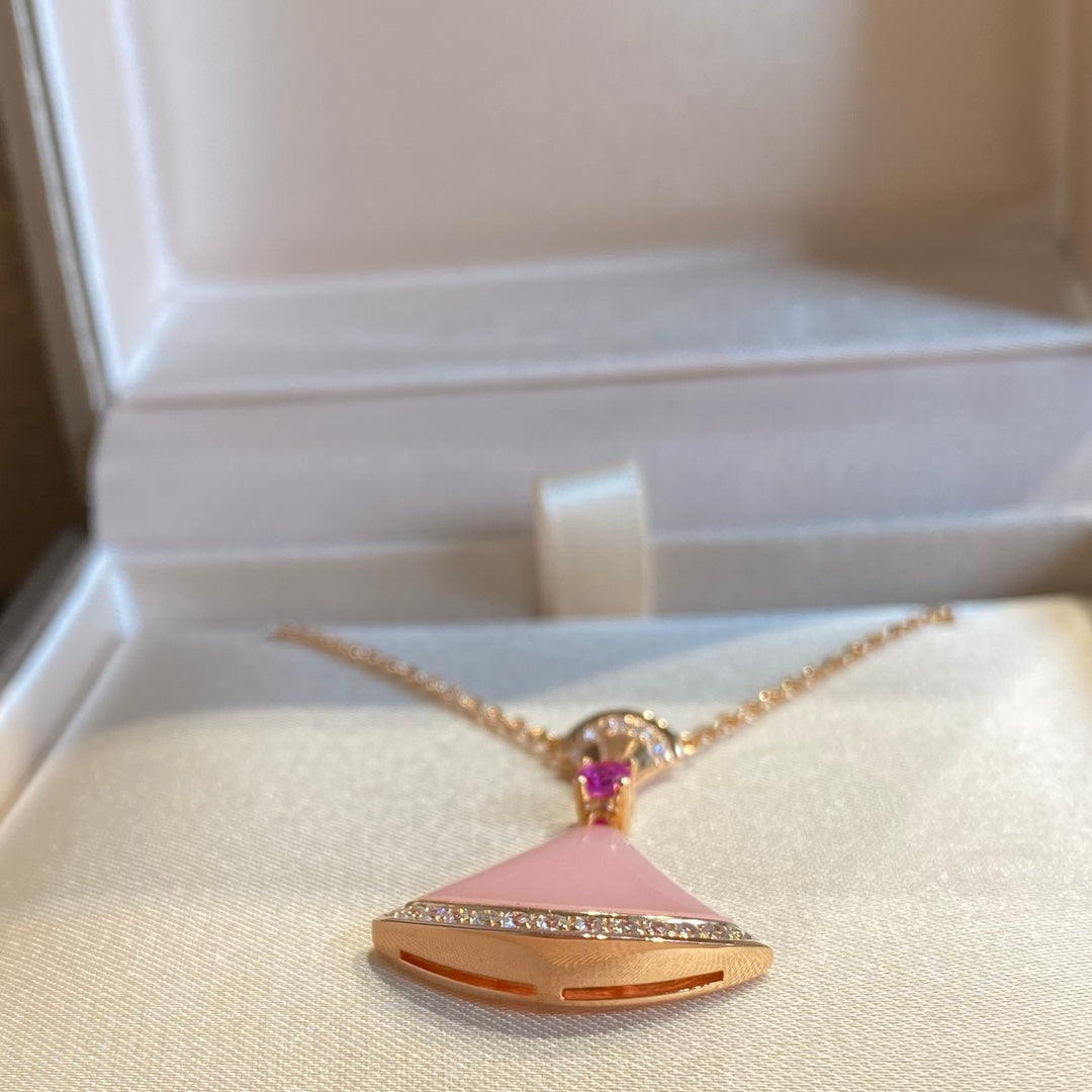 [Renovia Jewelry]DREAM NECKLACE PINK OPAL