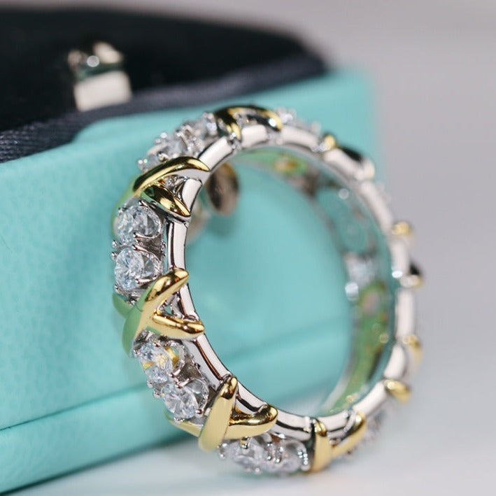 [Renovia Jewelry]SIXTEEN STONE RING GOLD