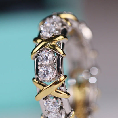 [Renovia Jewelry]SIXTEEN STONE RING GOLD
