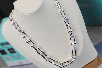 [Renovia Jewelry]HARDWEAR LINK SILVER NECKLACE