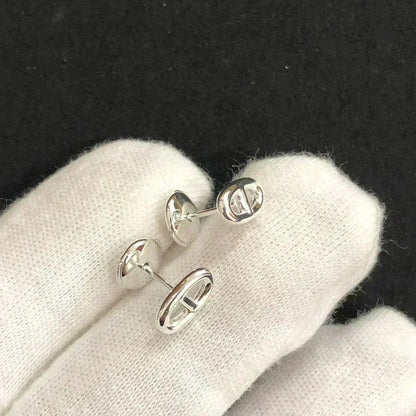 [Renovia Jewelry]CHAINE SMALL EARRINGS GOLD AND SILVER