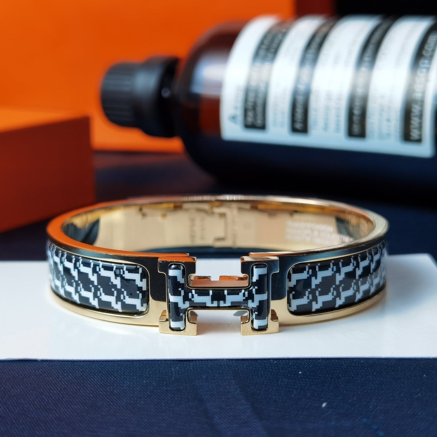 [Renovia Jewelry]H HORSE BRACELET 12MM