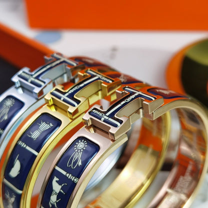 [Renovia Jewelry]H COUVERTURES DARK BLUE BRACELET