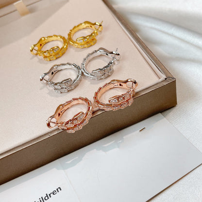 [Renovia Jewelry]SERPENTI EARRINGS DIAMOND