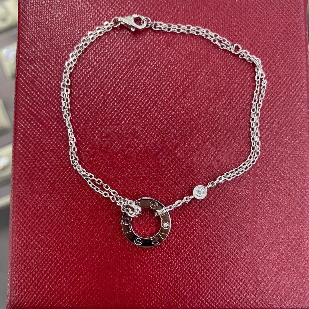 [Renovia Jewelry]LOVE BRACELET 2 DIAMOND