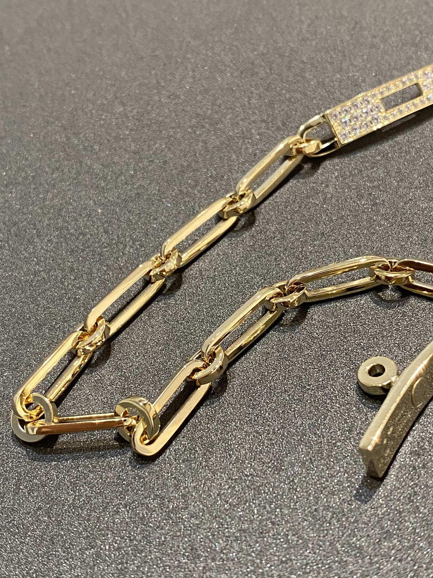 [Renovia Jewelry]CHAINE BRACELET SMALL MODEL DIAMOND