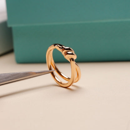 [Renovia Jewelry]KNOT RING PINK GOLD