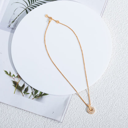 [Renovia Jewelry]GARI NECKLACE PINK GOLD DIAMOND