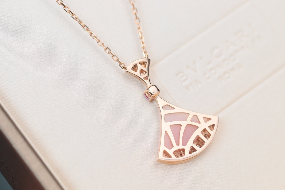 [Renovia Jewelry]DREAM NECKLACE PINK MOP DIAMOND