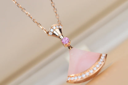 [Renovia Jewelry]DREAM NECKLACE PINK MOP DIAMOND