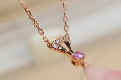 [Renovia Jewelry]DREAM NECKLACE PINK MOP DIAMOND