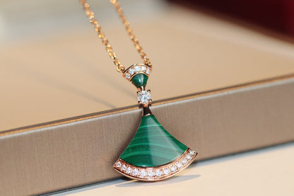 [Renovia Jewelry]DREAM NECKLACE MALACHITE DIAMOND