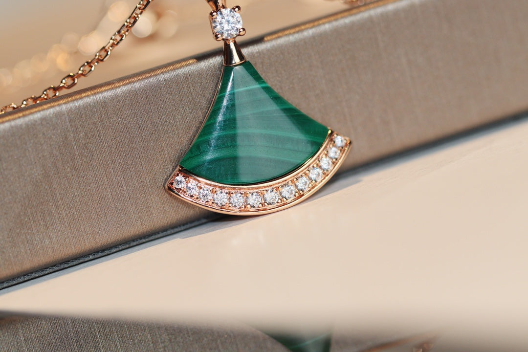 [Renovia Jewelry]DREAM NECKLACE MALACHITE DIAMOND