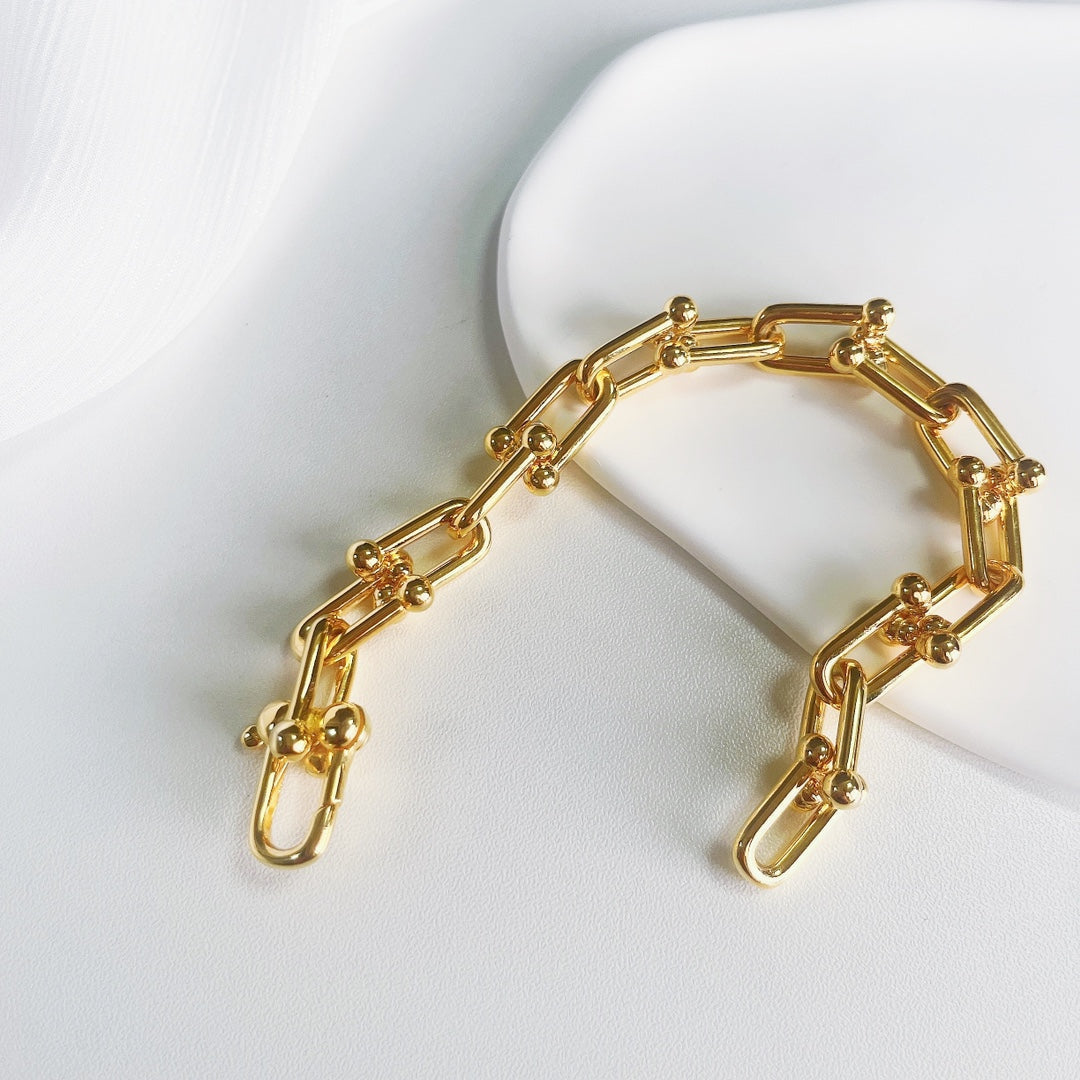 [Renovia Jewelry]HARDWEAR GOLD BRACELET