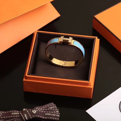 [Renovia Jewelry]H CLOUD BLUE BRACELET GOLD DIAMOND