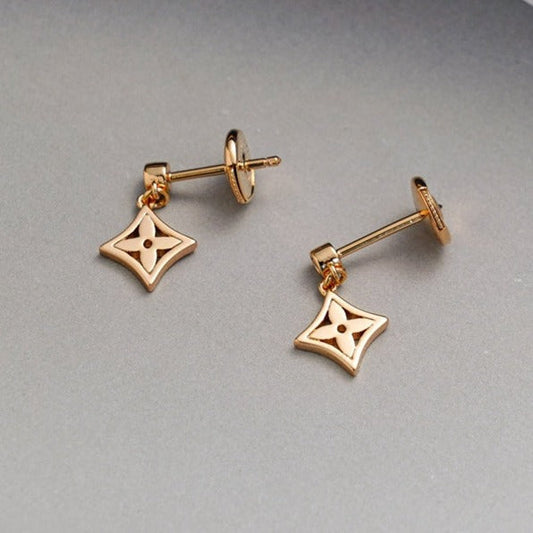 [Renovia Jewelry]STAR EARRINGS GOLD