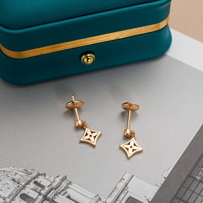 [Renovia Jewelry]STAR EARRINGS GOLD