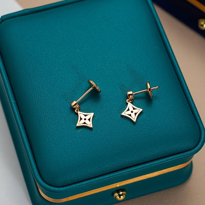 [Renovia Jewelry]STAR EARRINGS GOLD