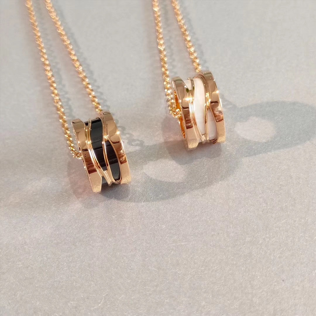[Renovia Jewelry]ZERO 1 NECKLACE PINK GOLD