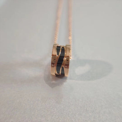 [Renovia Jewelry]ZERO 1 NECKLACE PINK GOLD