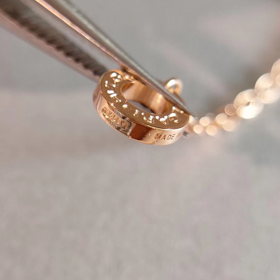 [Renovia Jewelry]ZERO 1 NECKLACE PINK GOLD