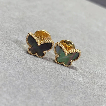 [Renovia Jewelry]BUTTERFLY DARK MOP  EARRINGS