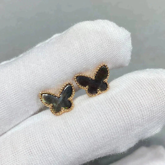 [Renovia Jewelry]BUTTERFLY DARK MOP  EARRINGS