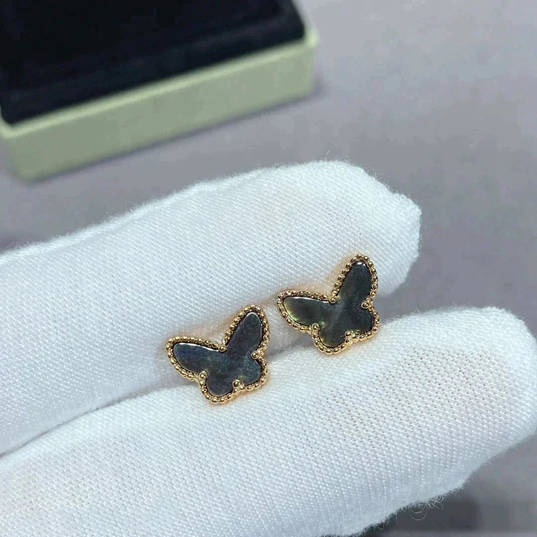 [Renovia Jewelry]BUTTERFLY DARK MOP  EARRINGS