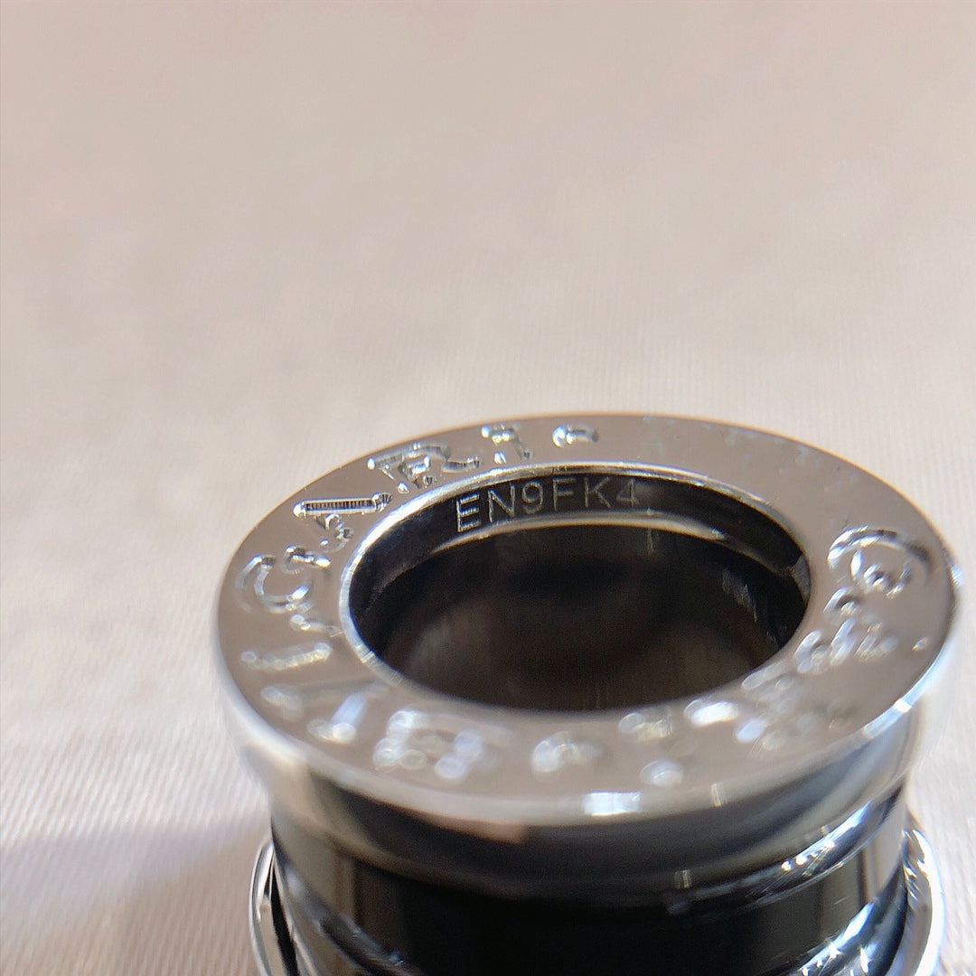 [Renovia Jewelry]ZERO 1 BLACK CERAMIC SILVER NECKLACE