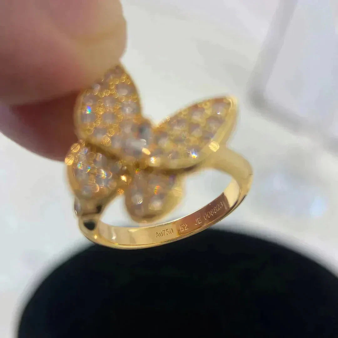 [Renovia Jewelry]BUTTERFLY DIAMOND RING