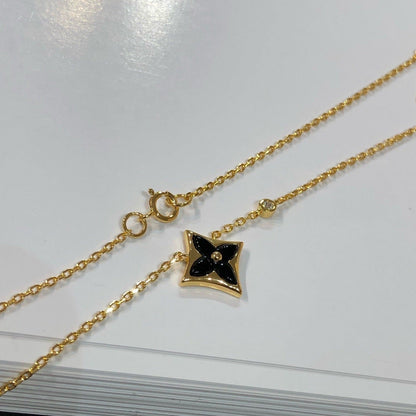 [Renovia Jewelry]STAR BLACK MOP NECKLACE