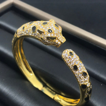 [Renovia Jewelry]PANTHERE BIG BRACELET DIAMONDS