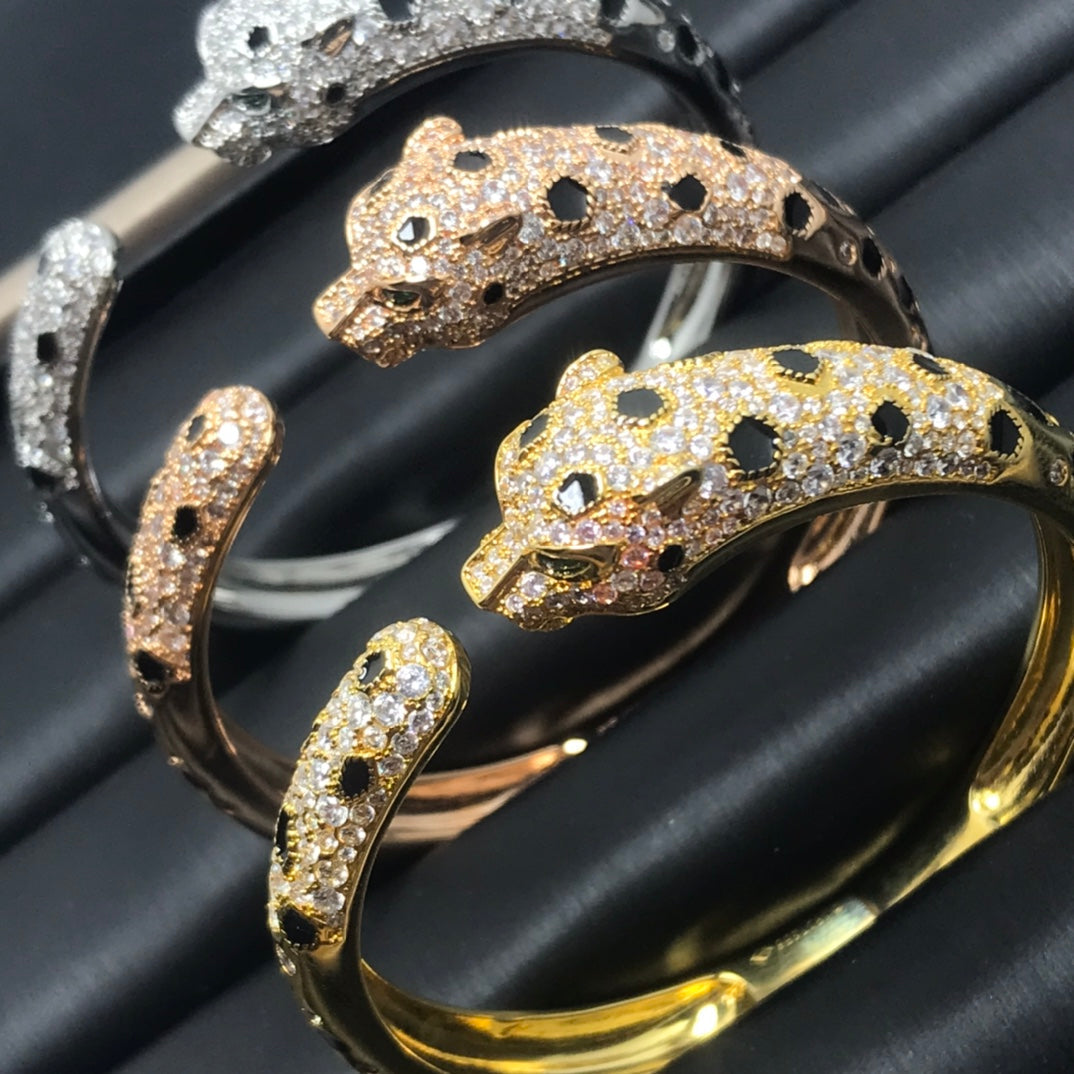 [Renovia Jewelry]PANTHERE BIG BRACELET DIAMONDS