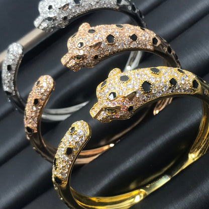 [Renovia Jewelry]PANTHERE BIG BRACELET DIAMONDS