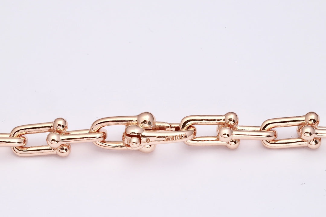 [Renovia Jewelry]HARDWEAR PINK GOLD WRAP NECKLACE