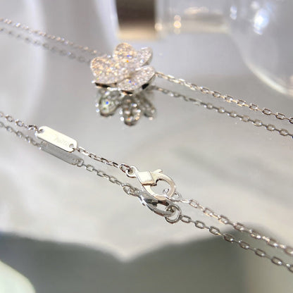 [Renovia Jewelry]FLOWER DIAMOND NECKLACE