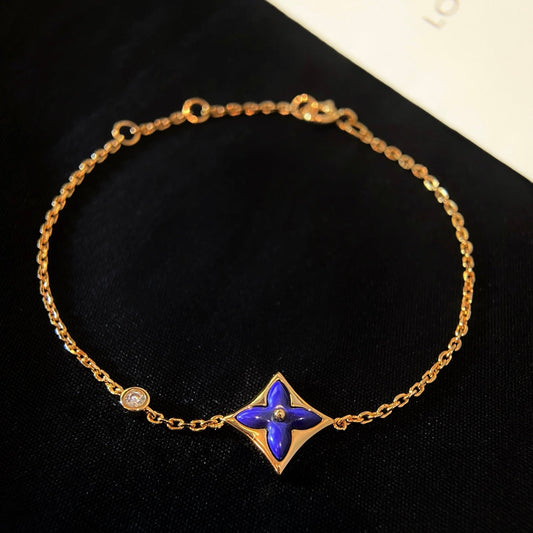 [Renovia Jewelry]COLOR STAR PINK GOLD DIAMOND BRACELET