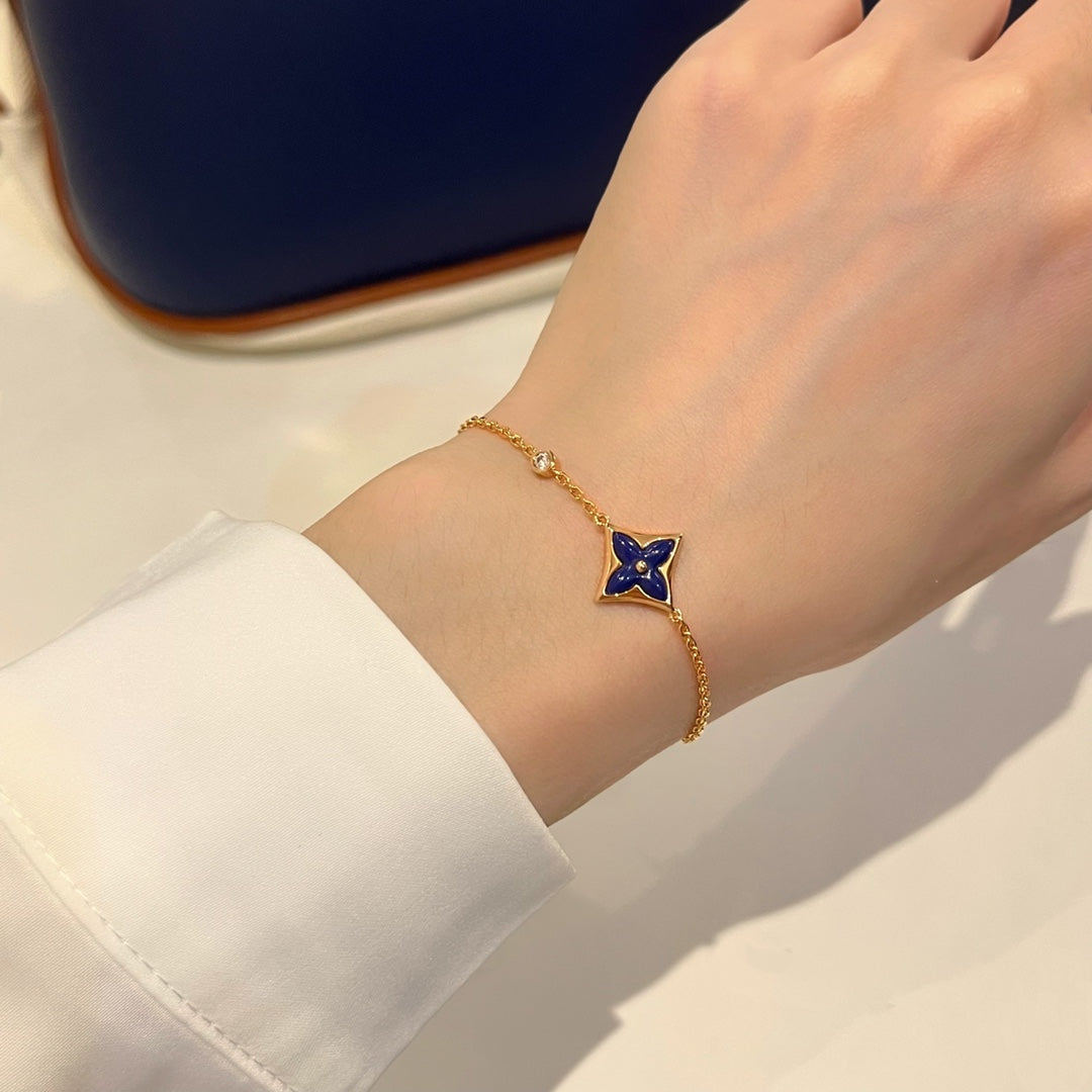 [Renovia Jewelry]COLOR STAR PINK GOLD DIAMOND BRACELET