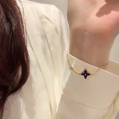 [Renovia Jewelry]COLOR STAR PINK GOLD DIAMOND BRACELET