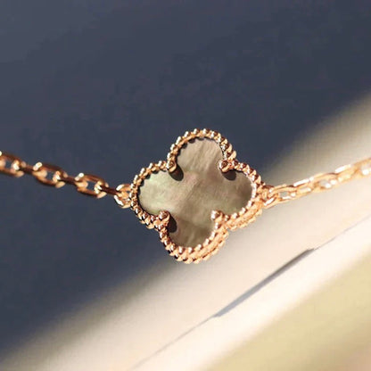 [Renovia Jewelry]CLOVER 20 MOTIFS LASER DIAMOND NECKLACE