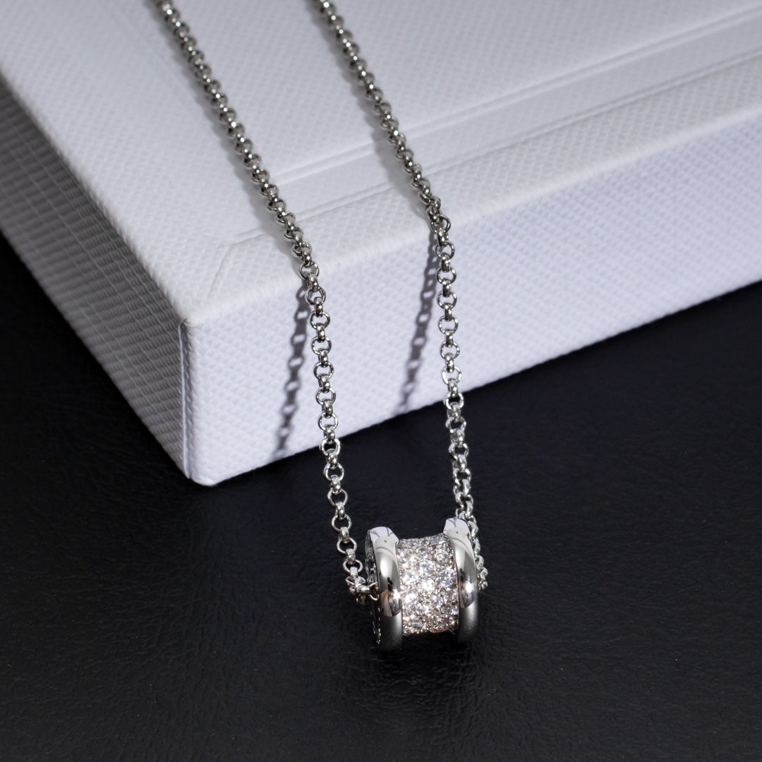 [Renovia Jewelry]ZERO 1 SILVER DIAMOND NECKLACE