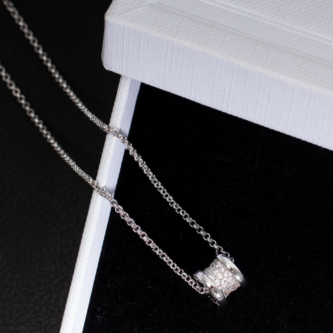 [Renovia Jewelry]ZERO 1 SILVER DIAMOND NECKLACE