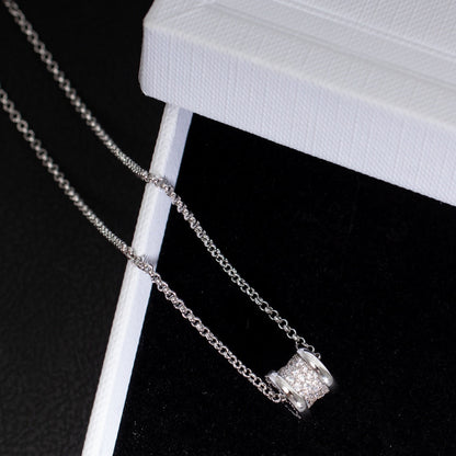[Renovia Jewelry]ZERO 1 SILVER DIAMOND NECKLACE