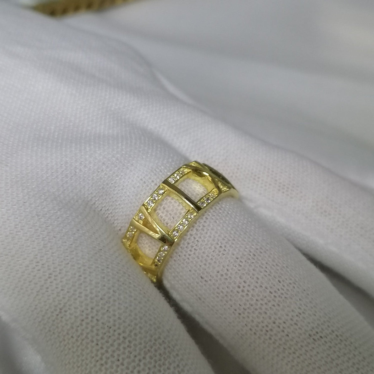 [Renovia Jewelry]ATLAS LARGE OPEN DIAMOND RING