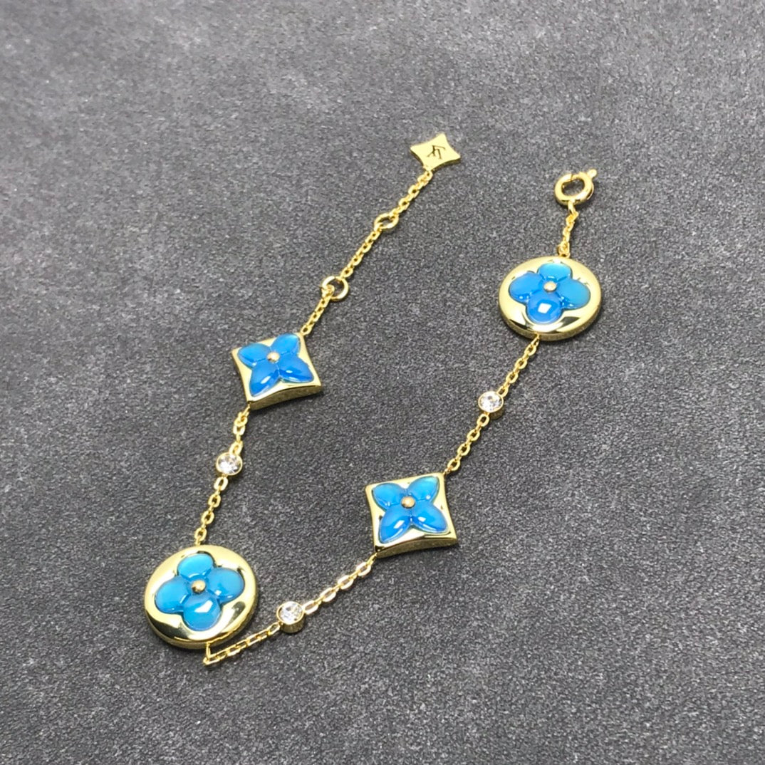 [Renovia Jewelry]STAR AND SUN TURQUOISE 4 MOTIFS 3 DIAMONDS