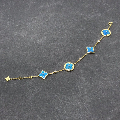 [Renovia Jewelry]STAR AND SUN TURQUOISE 4 MOTIFS 3 DIAMONDS