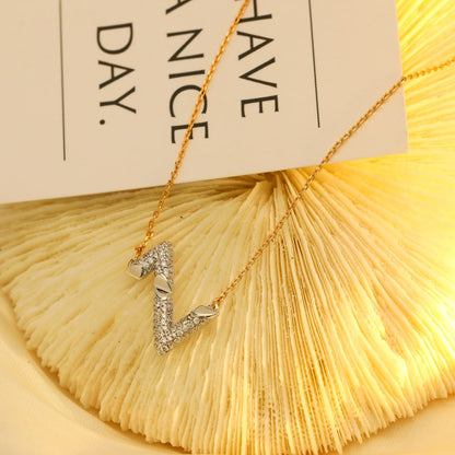 [Renovia Jewelry]VOLT SILVER DIAMOND PEDANT NECKLACE