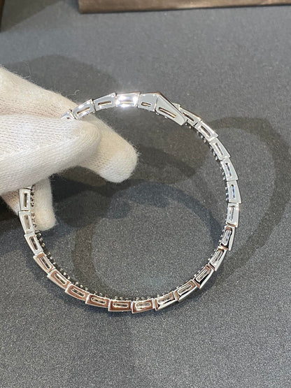 [Renovia Jewelry]SERPENTI BRACELET DIAMONDS SILVER
