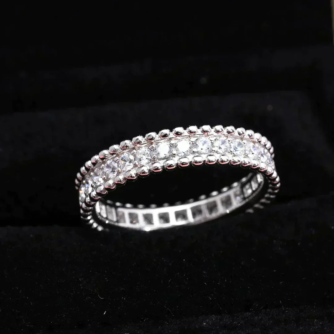 [Renovia Jewelry]PERLEE DIAMOND SILVER RING