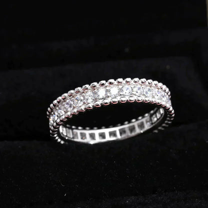 [Renovia Jewelry]PERLEE DIAMOND SILVER RING